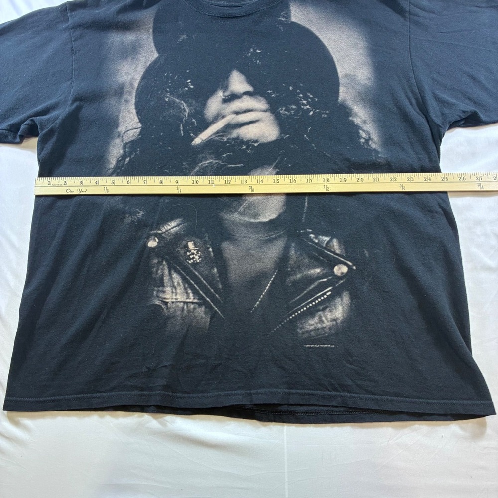 VTG 2004 Liquid Blue Slash Guns N Roses Graphic T-Shirt XXL Black Rock Tee - Picture 6 of 8